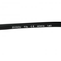 مملوكة مسبقًا نظارة شمسية أفياتورز لوي فيتون Z0585U  سوداء