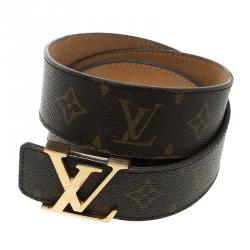 مملوكة مسبقًا Louis Vuitton Monogram Canvas Initiales Belt 95 cm