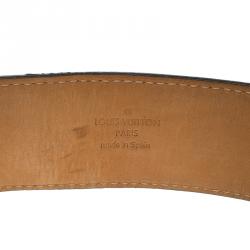 مملوكة مسبقًا Louis Vuitton Monogram Canvas Initiales Belt 95 cm