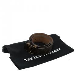 مملوكة مسبقًا Louis Vuitton Monogram Canvas Initiales Belt 95 cm