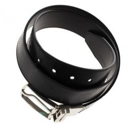 مملوكة مسبقًا Louis Vuitton Damier Graphite Leather Boston Belt 90CM