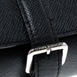 Pre Owned Louis Vuitton Black Taiga Leather 3 Watch Case  