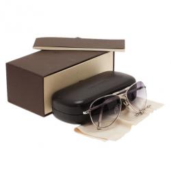 Pre Owned Louis Vuitton Damier Azure Conspration Pilote Aviators