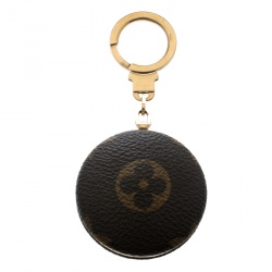 Louis Vuitton Monogram Canvas Round Key Chain Louis Vuitton