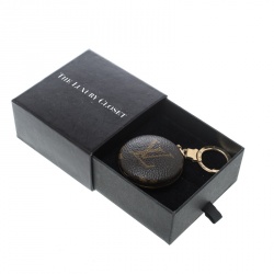 Pre Owned Louis Vuitton Monogram Canvas Round Key Chain