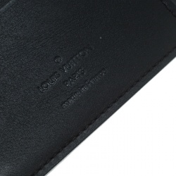 Pre Owned Louis Vuitton Black Damier Infini Leather Passport Cover 