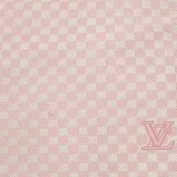 مملوكة مسبقًا Louis Vuitton Pink Silk Petit Damier Tie