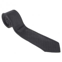 Louis Vuitton Damier Graphite Silk Tie - Black Ties, Suiting Accessories -  LOU804801