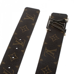 Pre Owned Louis Vuitton Monogram Canvas Initiales Belt 110cm
