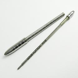 Louis Vuitton Silver Tone Agenda Ballpoint Pen
