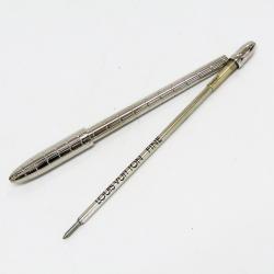 Louis Vuitton Silver Tone Agenda Ballpoint Pen