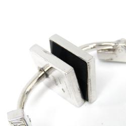 Louis Vuitton Damier 4 Sterling Silver Cufflinks