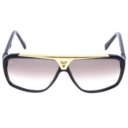 Louis Vuitton, Accessories, Mens Black And Gold Louis Vuitton Sunglasses