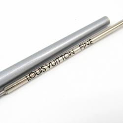 Pre Owned Louis Vuitton Silver Tone Stylo Agenda GM Ballpoint Pen