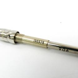 Pre Owned Louis Vuitton Silver Tone Stylo Agenda GM Ballpoint Pen