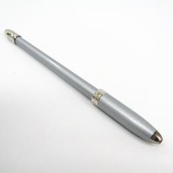Pre Owned Louis Vuitton Silver Tone Stylo Agenda GM Ballpoint Pen