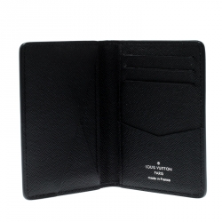 Pre Owned Louis Vuitton Monogram Eclipse Canvas Pocket Organizer