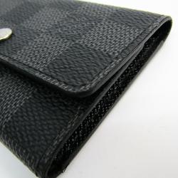 مملوكة مسبقًا Louis Vuitton Damier Graphite Canvas 6 Key Holder
