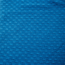 Louis Vuitton Blue Checked Pattern Cotton & Cashmere Micro Damier Scarf