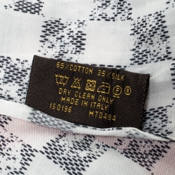 Louis Vuitton Multicolor Cotton & Silk Lattitude Stole