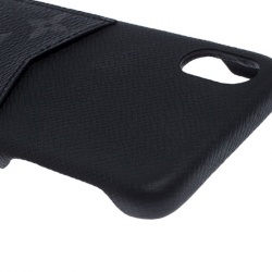 Louis Vuitton Black Monogram Eclipse Leather Xs Iphone Case 