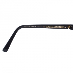 Pre Owned Louis Vuitton Black Gold/ Black Gradient Z0105W Evidence Aviator Sunglasses
