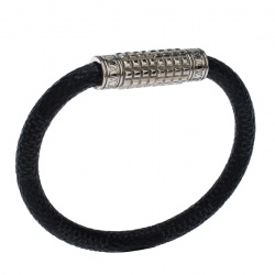 Louis Vuitton Digit Bracelet - Black, Brass Wrap, Bracelets - LOU780251