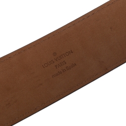 Pre Owned Louis Vuitton Monogram Canvas Initiales Belt 90CM