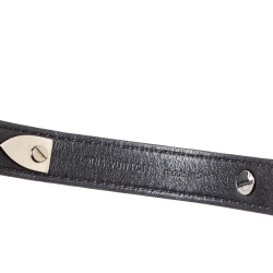 Pre Owned سوار لوي فيتون بادج شعار كانفاس غرافيتي دامييه