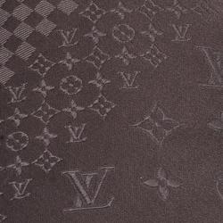 مملوكة مسبقًا Louis Vuitton Brown Monogram Mix Silk Jacquard Tie