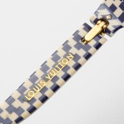 Pre Owned Louis Vuitton Blue Checkered Sunglasses