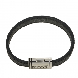 Pre Owned Louis Vuitton Eclipse Monogram Canvas Clip It Bracelet