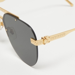 Louis Vuitton LV Ash Square Rimless Pilot Shape Sunglasses 63-13-145 Z1262W  W1