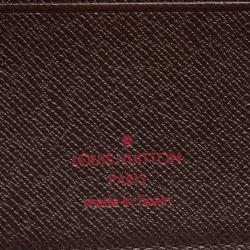 Louis Vuitton Damier Ebene Canvas Passport Cover