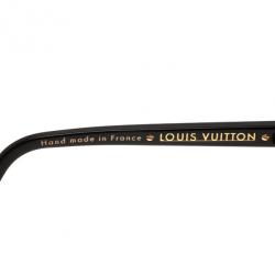 Pre Owned Louis Vuitton Black Evidence Square Sunglasses