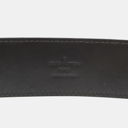 Louis Vuitton Damier Graphite Canvas LV Initiales Belt 110CM