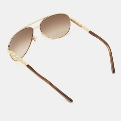 Louis Vuitton Brown Z0339U Altitude Pilot Sunglasses