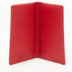 Louis Vuitton Red Epi Leather Checkbook Wallet Louis Vuitton | The ...