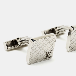 Louis Vuitton Champs Elysées Textured Cufflinks in Silver Metal Silvery  Metallic ref.1065450 - Joli Closet