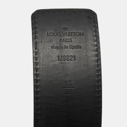 مملوكة مسبقًا Louis Vuitton Monogram Canvas LV Initiales Reversible Belt 95 CM