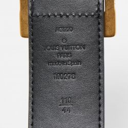 مملوكة مسبقًا Louis Vuitton Monogram Canvas Pyramide Frame Reversible Belt 110 CM