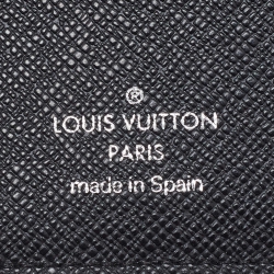 Pre Owned Louis Vuitton Damier Graphite Canvas Passport Holder