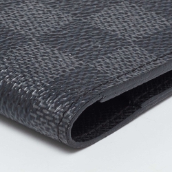 Pre Owned Louis Vuitton Damier Graphite Canvas Passport Holder