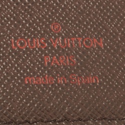 مملوكة مسبقًا Louis Vuitton Damier Ebene Canvas Passport Cover