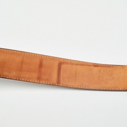 Pre Owned Louis Vuitton Monogram Canvas LV Initiales Belt 85CM