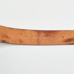 Pre Owned Louis Vuitton Monogram Canvas LV Initiales Belt 85CM