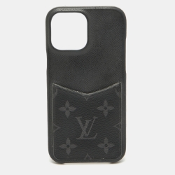 Louis Vuitton Monogram Eclipse Canvas iPhone 13 Pro Max Cover