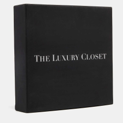 مملوكة مسبق ًا Louis Vuitton Silver Tone Monogram Eclipse Charms Necklace