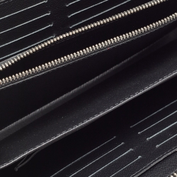 Pre Owned Louis Vuitton Damier Graphite Canvas Zippy XL Wallet