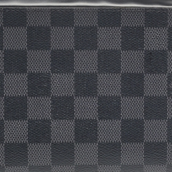 Pre Owned Louis Vuitton Damier Graphite Canvas Zippy XL Wallet